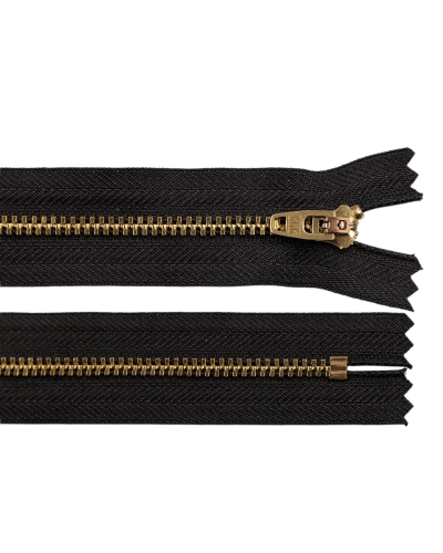 Kovový zips YKK No 4 dĺžka 18 cm (jeansový) - 1 ks | Mimib