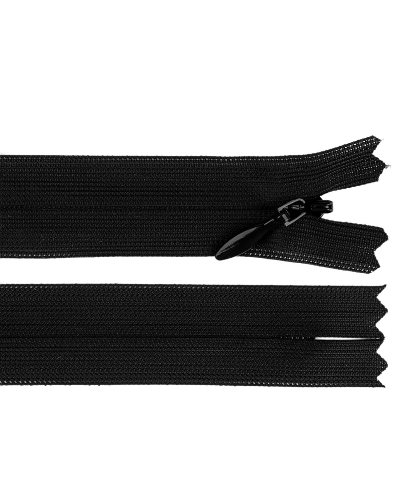 Špirálový zips skrytý YKK No 3 dĺžka 50 cm dederon - 1 ks | Mimib