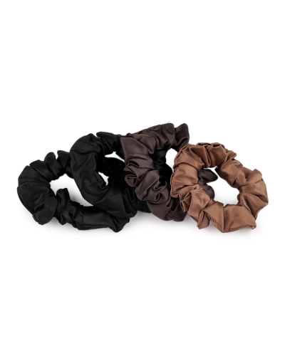Gumička scrunchie do vlasov saténová - 1 kar. | Mimib