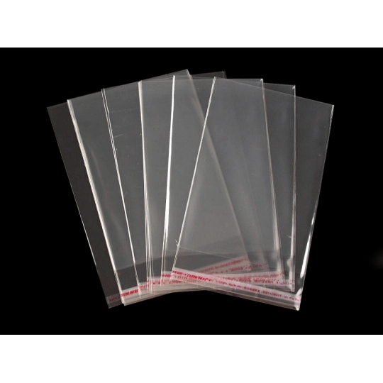 PP vrecko s lepiacou lištou 10x14 cm - 100 ks | Mimib