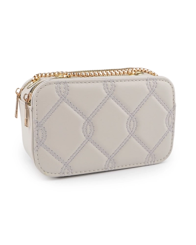 Dámska kabelka prešívaná crossbody 18x11 cm - 1 ks | Mimib