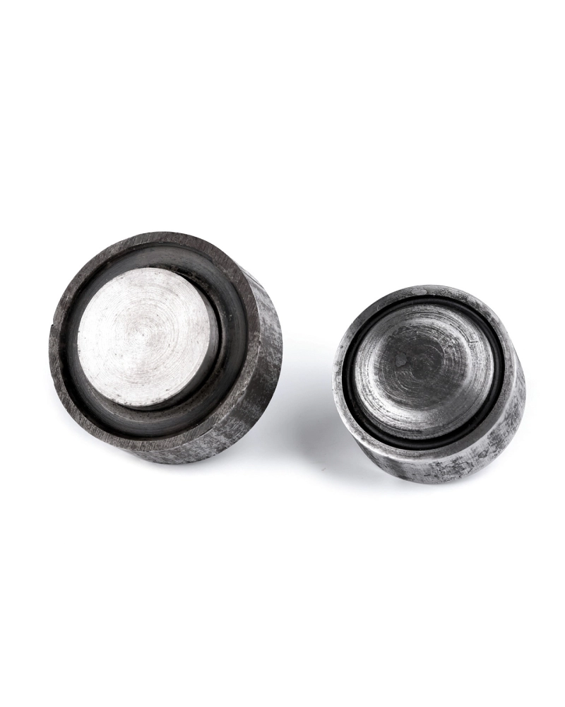 Piston na nitovanie kovových, nerezových aj mosadzných priechodiek vnútorné Ø35 mm - 1 sada | Mimib