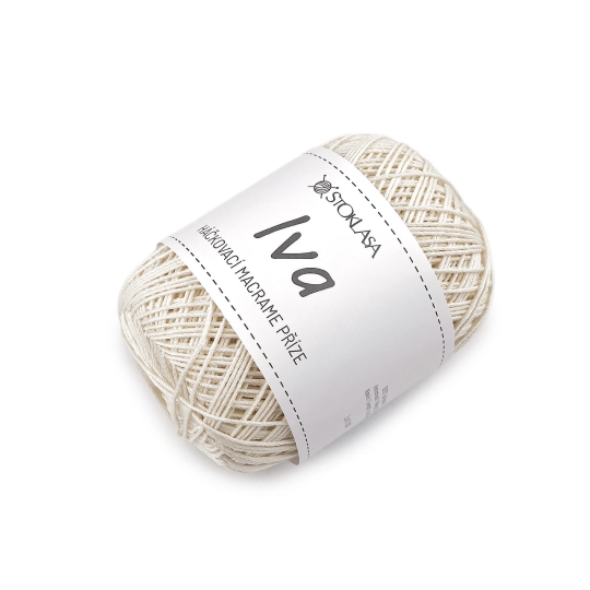 Háčkovacia priadza macrame Iva na tašky 75 g - 1 ks | Mimib