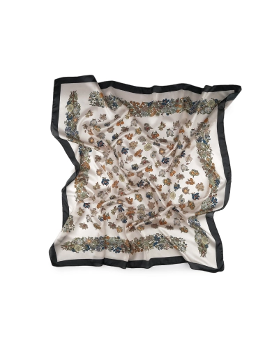 Saténová šatka 90x90 cm - 1 ks | Mimib
