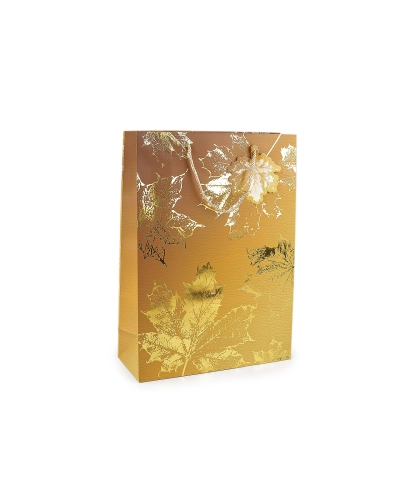 Darčeková taška listy veľká 30x41,5 cm - 1 ks | Mimib