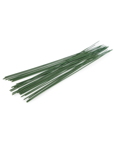 Floristická plastová stonka / drôt dĺžka 30 cm - 30 ks | Mimib