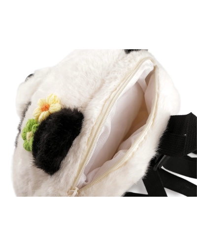 Detský plyšový batoh panda - 1 ks | Mimib