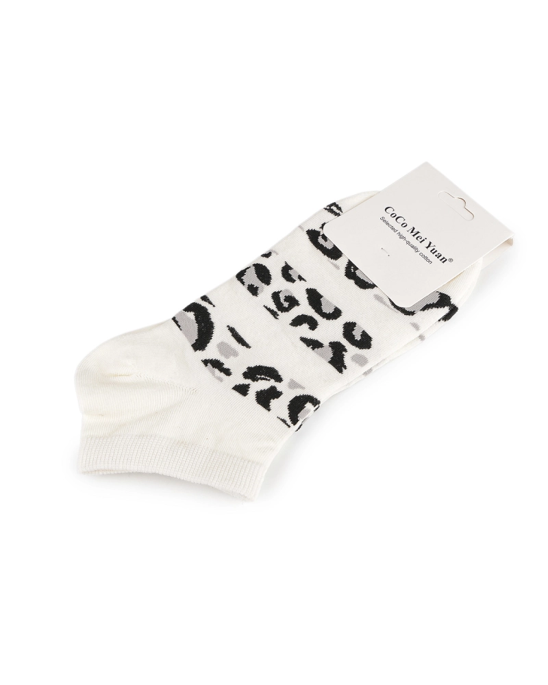 Dámske bavlnené ponožky členkové - 1 pár | Mimib