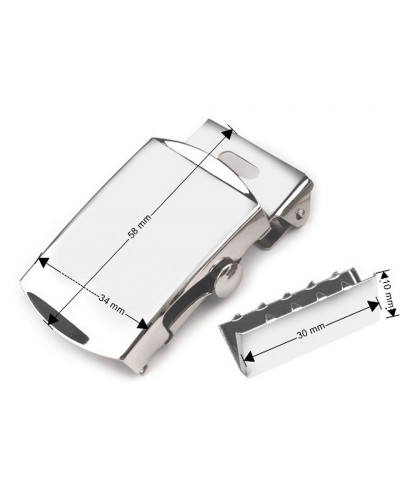 Fém övcsat 30 mm övvég | Mimib