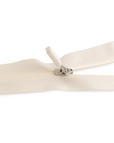 Špirálový zips skrytý deliteľný No 3 dĺžka 55 cm - 1 ks | Mimib