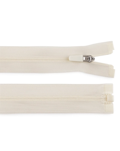 Špirálový zips skrytý deliteľný No 3 dĺžka 55 cm - 1 ks | Mimib