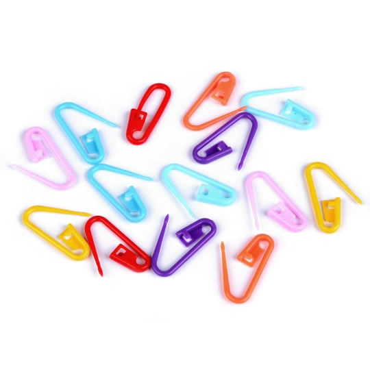 Zatvárací špendlík na pletenie 7x22 mm - 20 ks | Mimib