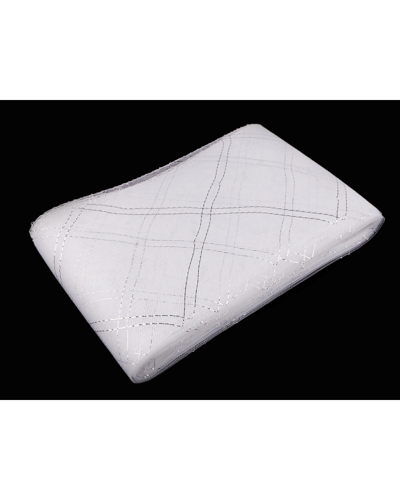 Modistická krinolína s lurexom šírka 16 cm - 1 m | Mimib