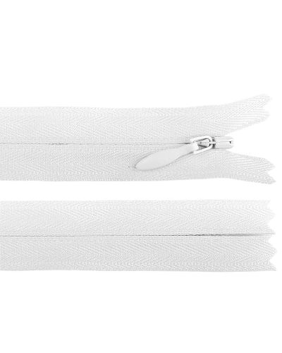 Špirálový zips skrytý YKK No 4 dĺžka 25 cm - 1 ks | Mimib