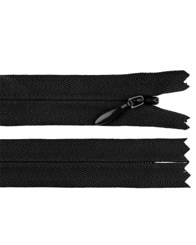 Špirálový zips skrytý YKK No 4 dĺžka 25 cm - 1 ks | Mimib