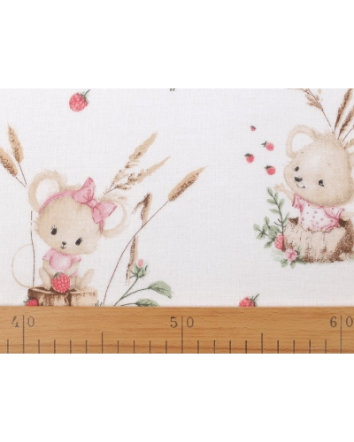 Bavlnený flanel myška - 1 m | Mimib