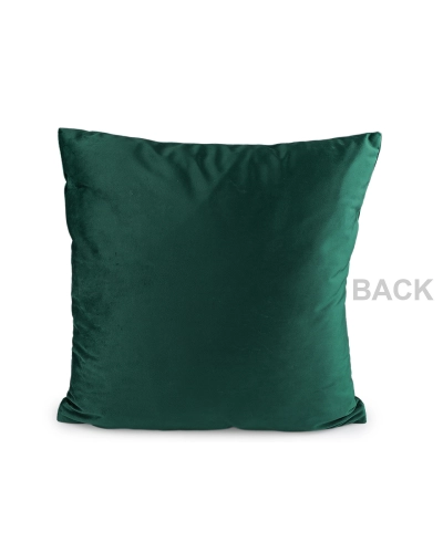 Vianočná zamatová obliečka na vankúš vyšívaná 45x45 cm - 1 ks | Mimib