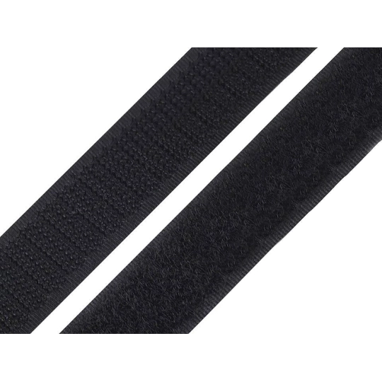 Tépőzár horog + plüss szélessége 25 mm komplett | Mimib