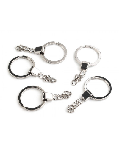 Kulcstartó karika Ø30 mm lánccal | Mimib