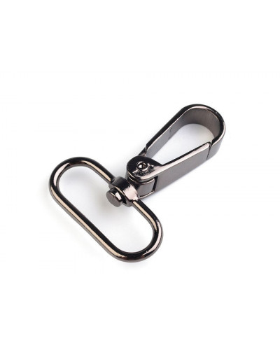 Fém karabiner 32 mm-es delfinkapocs bújtatóval | Mimib