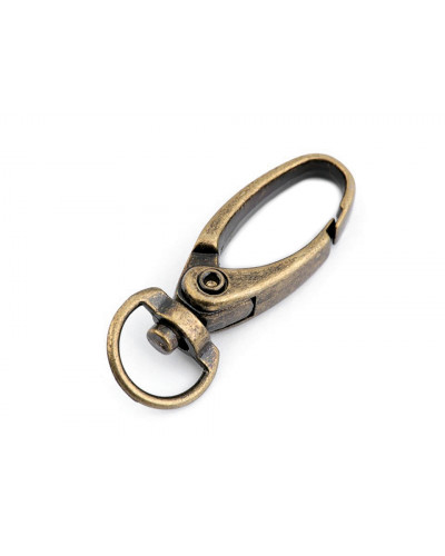 Fém karabiner 10 mm-es delfinkapocs bújtatóval | Mimib