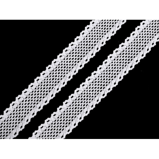 Pamut csipke szalag 34 mm | Mimib