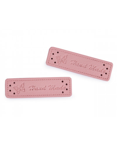 Műbőr cédula / dísz / Handmade 15x50 mm | Mimib