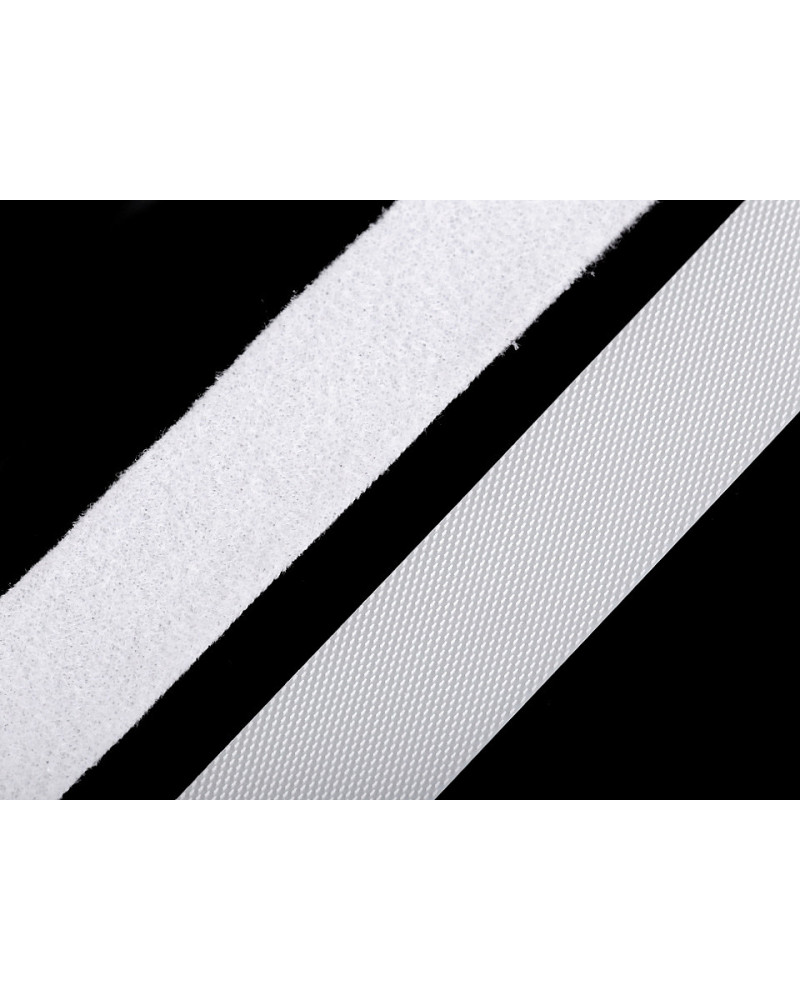 Alacsony tépőzár hurok + plüss szélessége 20 mm vékony | Mimib