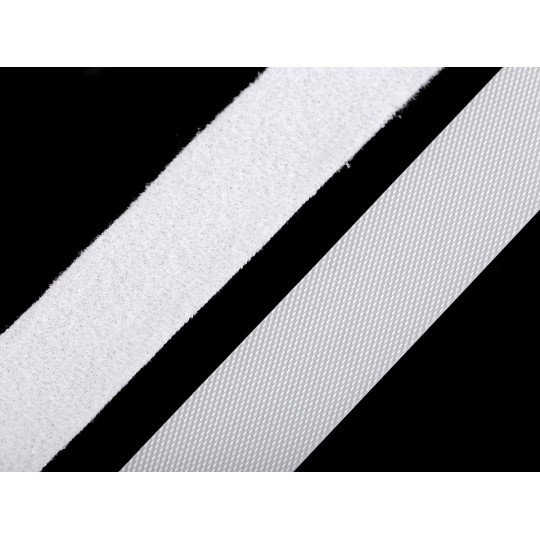 Alacsony tépőzár hurok + plüss szélessége 20 mm vékony | Mimib