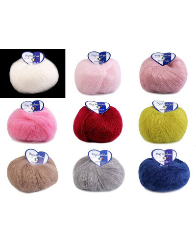 Kötőfonal Big Mohair 25 g | Mimib