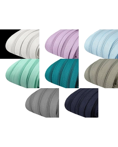 Spirálos cipzár No 3 folyóméter POL típusú futókra | Mimib