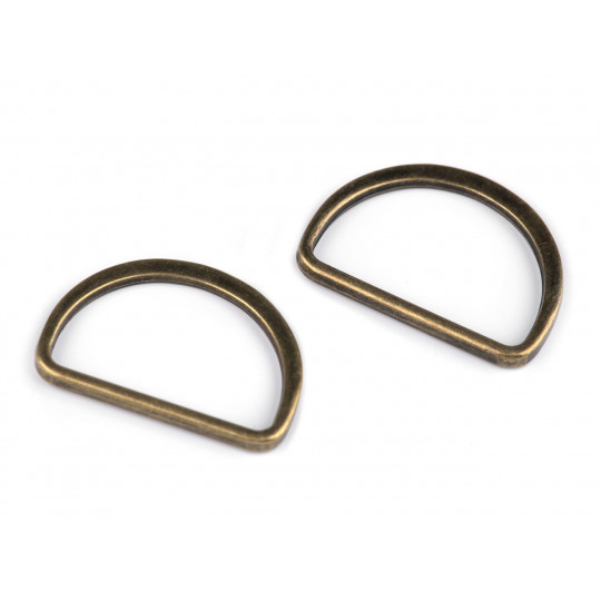 Félkarika textilpántra szélessége 25 mm lapos | Mimib