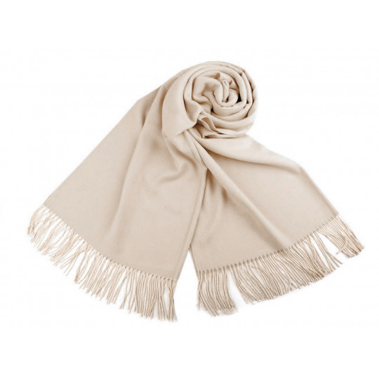 Kendő / pashmina típusú sál rojtos 65x180 cm | Mimib
