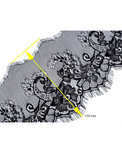 Francia csipke szélessége 17,5 cm | Mimib
