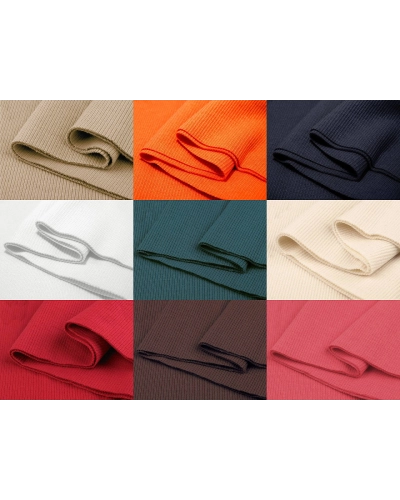 Elasztikus passzé bordázott - tunel 16x80 cm | Mimib