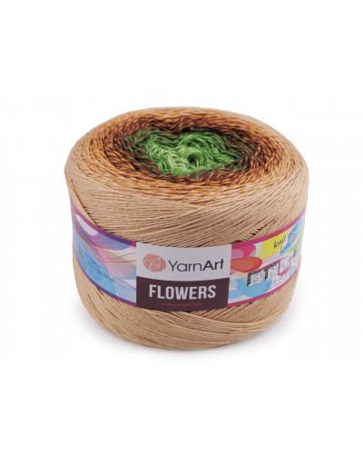 Kötőfonal Flowers 250 g | Mimib