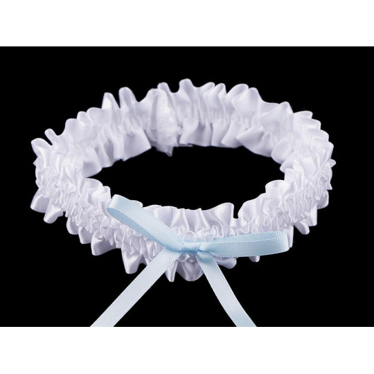 Menyasszonyi harisnyakötő szatén masni | Mimib