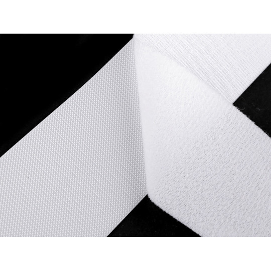 Alacsony profilú tépőzár horog + plüss szélessége 50 mm | Mimib