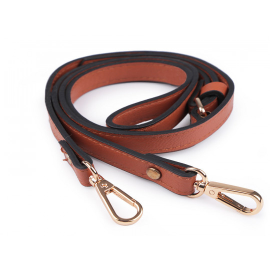 Műbőr heveder / táskafül karabinerrel hossza szélessége 1,5 cm | Mimib