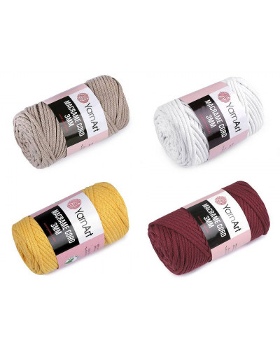 Kötőfonal Macrame Cord 250 g | Mimib