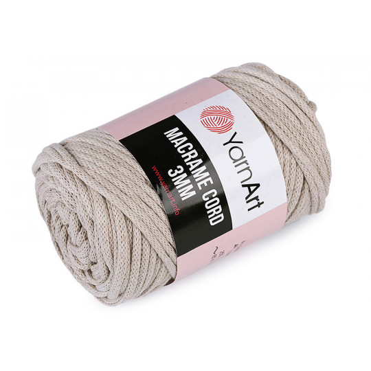 Kötőfonal Macrame Cord 250 g | Mimib