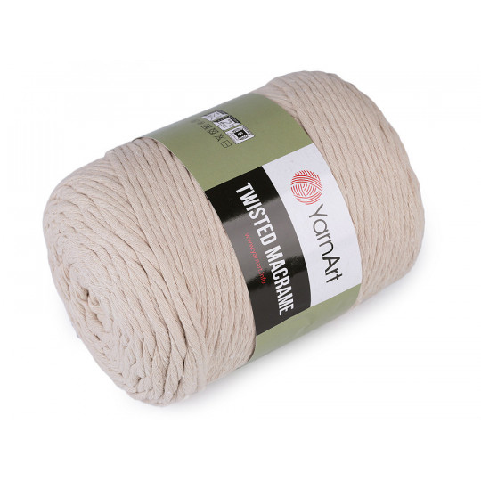Kötőfonal Twisted Macrame 500 g | Mimib