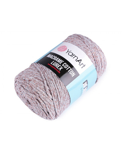 Kötőfonal Macrame Cotton lurex 250 g | Mimib