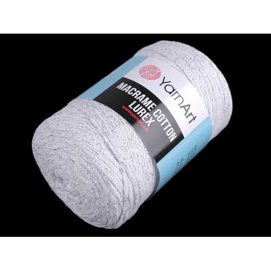 Kötőfonal Macrame Cotton lurex 250 g | Mimib