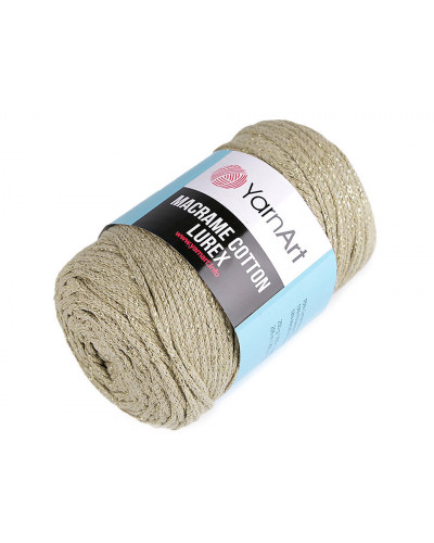 Kötőfonal Macrame Cotton lurex 250 g | Mimib