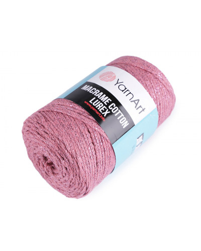 Kötőfonal Macrame Cotton lurex 250 g | Mimib