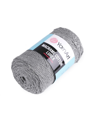 Kötőfonal Macrame Cotton lurex 250 g | Mimib