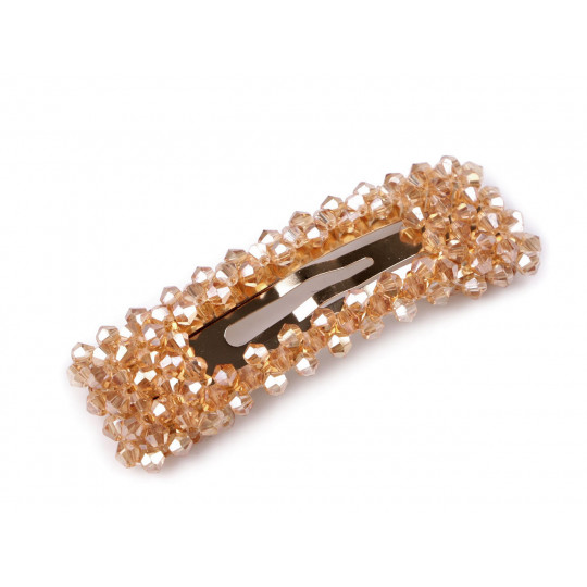 Hajcsat pattintós csiszolt gyöngyökkel | Mimib