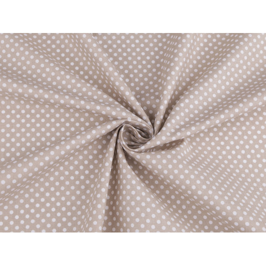 Pamut anyag / vászon pöttyök | Mimib