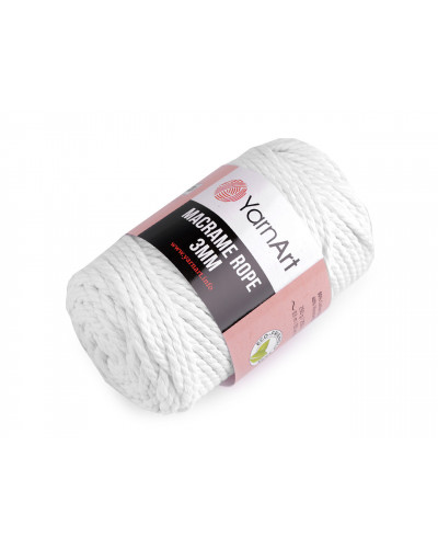 Kötőfonal Macrame Rope 3 mm 250 g | Mimib